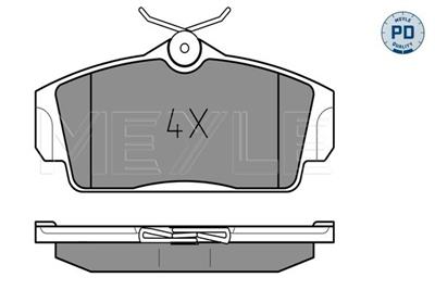 MEYLE 025 234 6316/PD Číslo výrobce: MBP0356PD. EAN: 4040074137789.