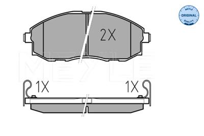 MEYLE 025 235 3617/W Číslo výrobce: MBP0375. EAN: 4040074074077.