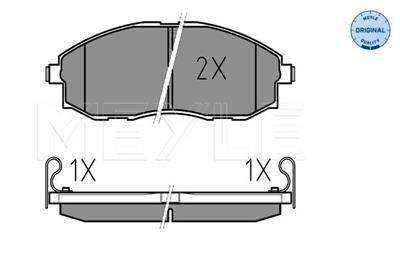 MEYLE 025 235 3617/W Číslo výrobce: MBP0375. EAN: 4040074074077.