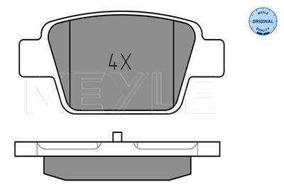 MEYLE 025 237 1415 Číslo výrobce: MBP0428. EAN: 4040074533031.