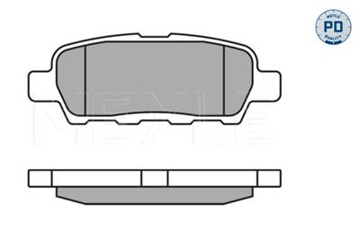 MEYLE 025 238 7114/PD Číslo výrobce: MBP1195PD. EAN: 4040074163474.