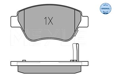 MEYLE 025 239 8217/W Číslo výrobce: MBP0493. EAN: 4040074536261.