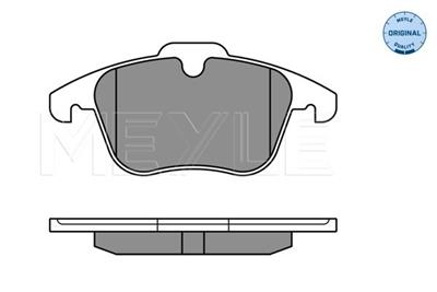 MEYLE 025 241 2319 Číslo výrobce: MBP0527. EAN: 4040074001875.