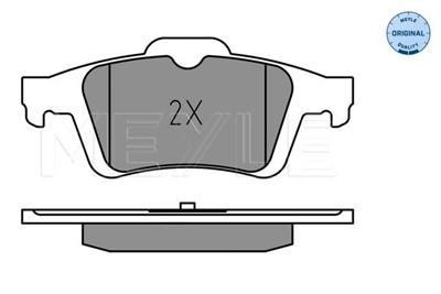 MEYLE 025 241 3717 Číslo výrobce: MBP1761. EAN: 4040074251379.