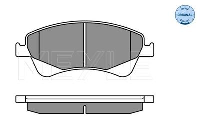 MEYLE 025 242 0419/W Číslo výrobce: MBP0540. EAN: 4040074010495.