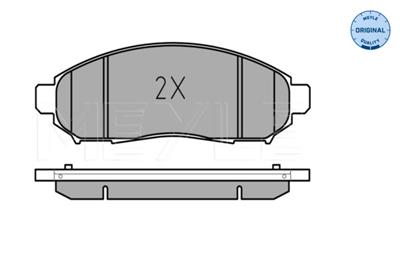 MEYLE 025 242 2716/W Číslo výrobce: MBP0543. EAN: 4040074074886.