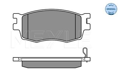 MEYLE 025 243 1717/W Číslo výrobce: MBP0569. EAN: 4040074634356.