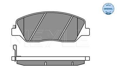 MEYLE 025 243 5117/W Číslo výrobce: MBP0582. EAN: 4040074017098.