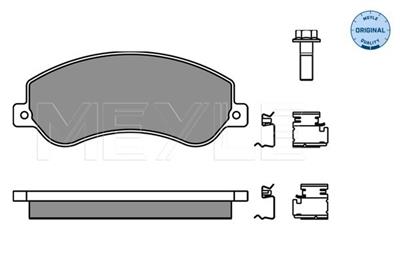 MEYLE 025 244 8419/W Číslo výrobce: MBP0604. EAN: 4040074543887.