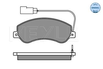 MEYLE 025 244 8419/W Číslo výrobce: MBP0604. EAN: 4040074543887.