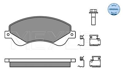 MEYLE 025 244 8518/W Číslo výrobce: MBP0605. EAN: 4040074543856.