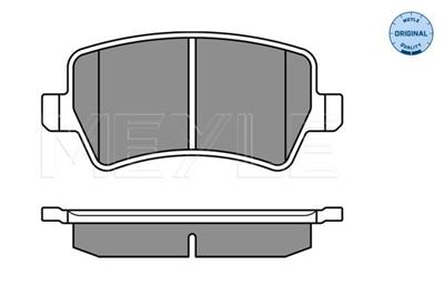 MEYLE 025 244 9617 Číslo výrobce: MBP0609. EAN: 4040074010907.