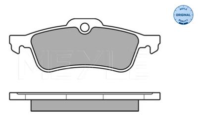 MEYLE 025 245 7415/W Číslo výrobce: MBP0631. EAN: 4040074608364.