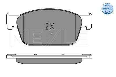 MEYLE 025 246 2318/W Číslo výrobce: MBP0642. EAN: 4040074087541.