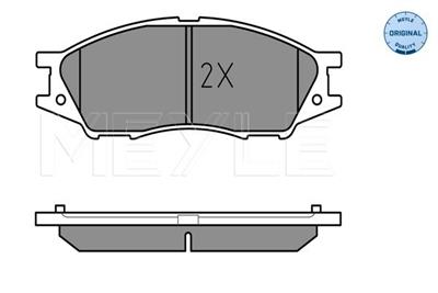 MEYLE 025 246 4815/W Číslo výrobce: MBP0646. EAN: 4040074074237.