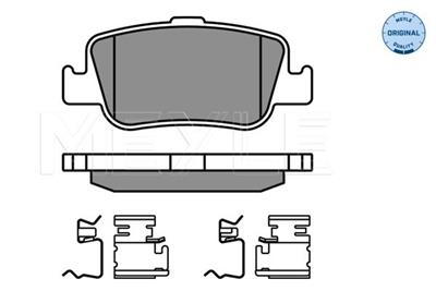 MEYLE 025 246 6415/W Číslo výrobce: MBP0649. EAN: 4040074017104.