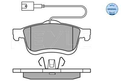 MEYLE 025 247 2720/W Číslo výrobce: MBP0661. EAN: 4040074063934.