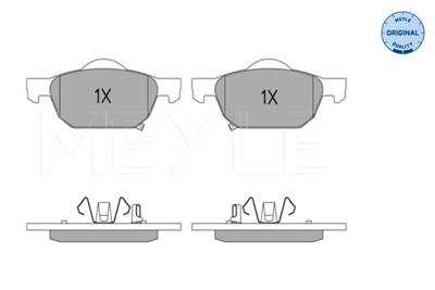 MEYLE 025 247 9617/W Číslo výrobce: MBP0666. EAN: 4040074074398.