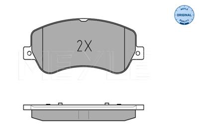MEYLE 025 248 6720 Číslo výrobce: MBP0672. EAN: 4040074085653.