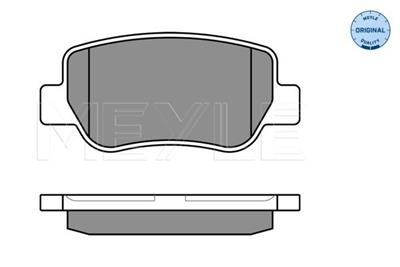 MEYLE 025 248 8516/W Číslo výrobce: MBP0676. EAN: 4040074011164.