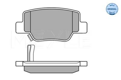 MEYLE 025 249 2616/W Číslo výrobce: MBP0680. EAN: 4040074064191.