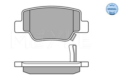 MEYLE 025 249 2616/W Číslo výrobce: MBP0680. EAN: 4040074064191.