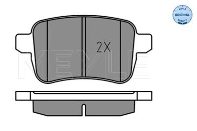 MEYLE 025 251 5617 Číslo výrobce: MBP1660. EAN: 4040074183168.