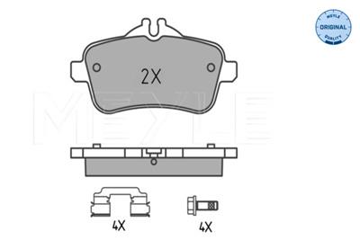 MEYLE 025 252 1618 Číslo výrobce: MBP1615. EAN: 4040074173008.