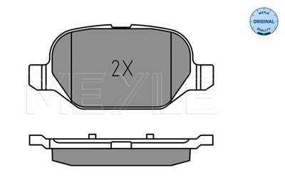 MEYLE 025 254 1014 Číslo výrobce: MBP1870. EAN: 4040074296431.