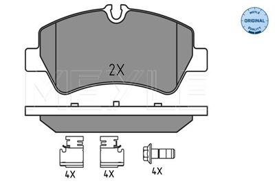 MEYLE 025 256 0418 Číslo výrobce: MBP1604. EAN: 4040074172292.