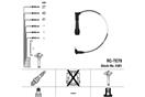 NGK 5381 - Sada zapaľovacích káblov
