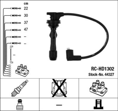 NGK 44327 Číslo výrobce: RC-HD1302. EAN: 87295443279.