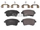 SWAG 33 10 6393 - Sada brzdových platničiek, vždy 4 kusy v sade