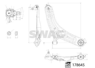 SWAG 33 10 6998 EAN: 4054228786457.