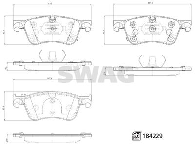 SWAG 33 10 9319 Číslo výrobce: 26594. EAN: 4054228842290.