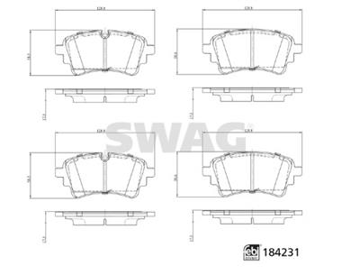 SWAG 33 10 9321 Číslo výrobce: 26265. EAN: 4054228842313.