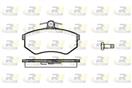 ROADHOUSE 2134.10 - Sada brzdových platničiek, vždy 4 kusy v sade