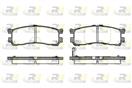 ROADHOUSE 2399.21 - Sada brzdových platničiek, vždy 4 kusy v sade