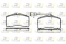 ROADHOUSE 2448.12 - Sada brzdových platničiek, vždy 4 kusy v sade