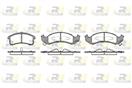 ROADHOUSE 2537.02 - Sada brzdových platničiek, vždy 4 kusy v sade