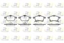 ROADHOUSE 2683.02 - Sada brzdových platničiek, vždy 4 kusy v sade