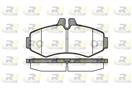 ROADHOUSE 2701.00 - Sada brzdových platničiek, vždy 4 kusy v sade