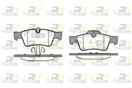 ROADHOUSE 2991.10 - Sada brzdových platničiek, vždy 4 kusy v sade