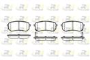 ROADHOUSE 21135.02 - Sada brzdových platničiek, vždy 4 kusy v sade