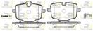 ROADHOUSE 21433.00 - Sada brzdových platničiek, vždy 4 kusy v sade