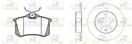 ROADHOUSE 8263.01 - Sada bŕzd, Kotúčová brzda