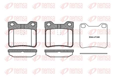 REMSA 0321.10 Číslo výrobce: 21278. EAN: 8427975010902.