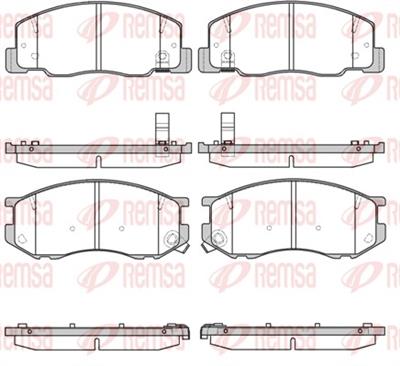 REMSA 0636.04 Číslo výrobce: 23505. EAN: 8427975011664.