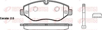 REMSA 1245.10 Číslo výrobce: PCA124510. EAN: 8427975028679.