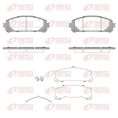 REMSA 1312.40 Číslo výrobce: 26448. EAN: 8427975817822.